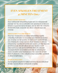 Even Afkoelen Treatment