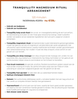 TRANQUILLITY MAGNESIUM RITUAL ARRANGEMENT - DIGITAAL